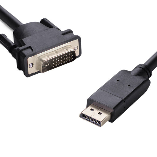 8WARE DisplayPort DP to DVI Male 2m (Gold-flash) to Male (Gold flash), 28AWG * 5P | Auzzi Store