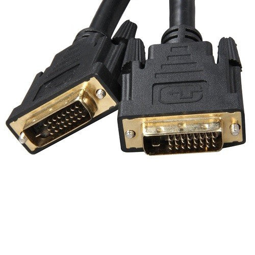 8WARE VGA DVI-D Dual-Link Cable 5m - 28 AWG Dual-link DVI-D Male 25-pin | Auzzi Store