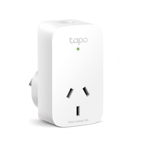 TP-Link Tapo P110M Energy Monitoring Smart Plug - Matter Compatible - 43.5mm x 76.5mm x 42mm - Remote Control - Voice Control