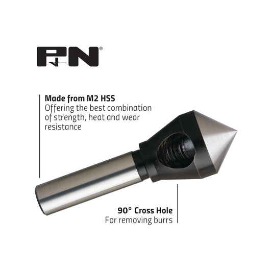 Sutton Tools Deburring Tool - 10-15mm - HSS - Smooth Cutting Action – view 2 - Auzzistore