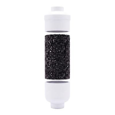 Stefani Activated Carbon Replacement Cartridge - 55mm - White - Reduces Chlorine
