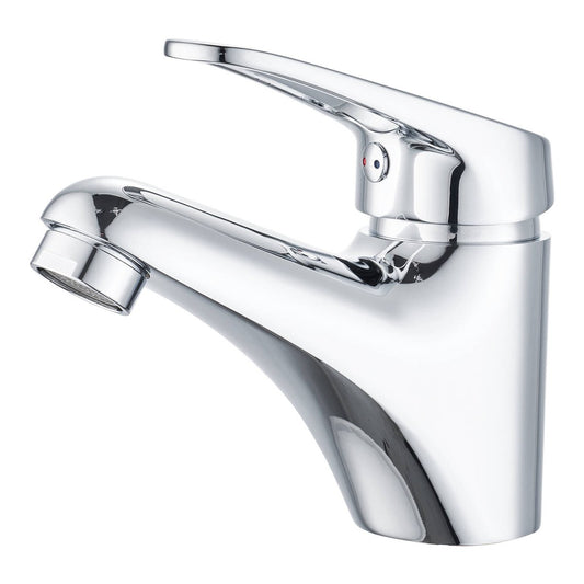 Estilo Serena Basin Mixer - 35mm - Chrome - Ergonomic Handle - WELS Rated
