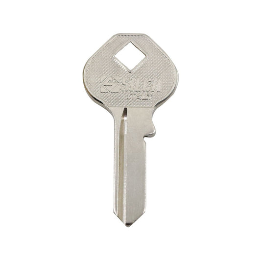 Ehi ms5r Silver Blank Key - Key Duplication - Nickel Plated Brass – view 2 - Auzzistore