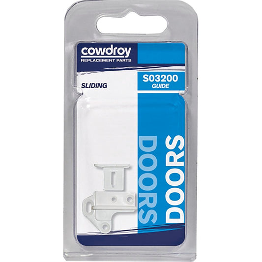 Cowdroy Floor Mount Sliding Door Guide - 55mm - Nylon - Adjustable - Auzzistore
