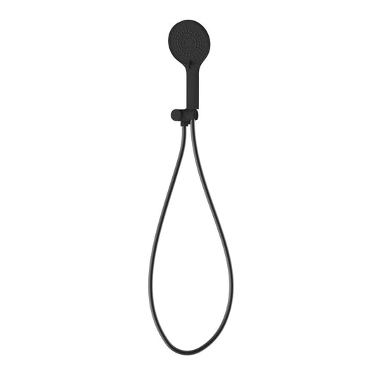 Mondella Resonance Matte Black Hand Shower Set - 5 Function - 1.5m Hose - WELS 3 Star - 9L/min