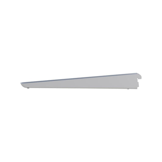 Flexi Storage 360mm White Double Slot Bracket Steel Durable Support - Auzzistore