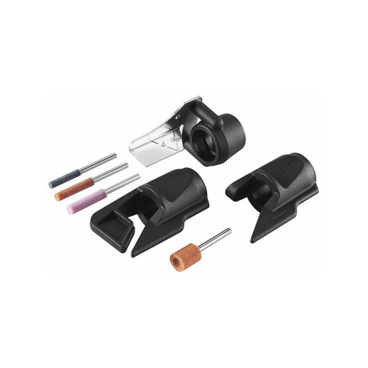Dremel Sharpening Attachment Kit - 3 Attachments - 108mm x 165mm x 58mm - Black & Silver – view 2 - Auzzistore