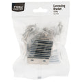 Taskmaster Connecting Bracket - 37mm - Zinc - Multi Purpose - 12 Pack