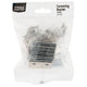 Taskmaster Connecting Bracket - 37mm - Zinc - Multi Purpose - 12 Pack