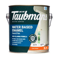 Taubmans 2L White Low Sheen Water Based Enamel Paint - 2L - Interior Use - Durable Finish