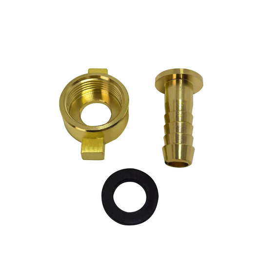 Kinetic Brass Nut and Tail 2 Pack - 12mm - Secure Hose Connection - Auzzistore
