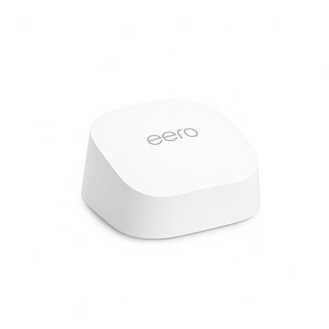 Amazon Eero 6 Dual Band Mesh Wi-Fi 6 Router 1 Pack - 1 Gbps - 140 m² - White
