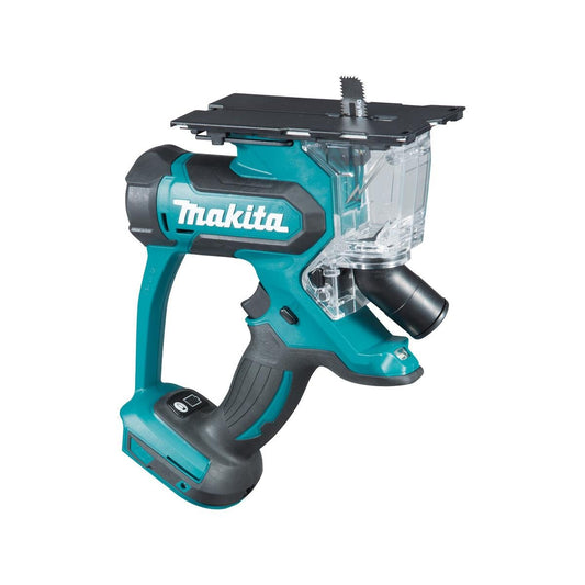 Makita 18V Drywall Cutter DSD180Z - Skin Only - 290mm x 240mm - Blue/Black - Precision Cutting