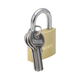 Syneco Brass Padlocks - 40mm - 4 Pack - Keyed Alike