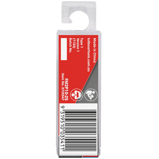 Full Boar HSS Drill Bit 10 Pack - 2.5mm - Precision Drilling in Metal, Wood, Plastics – view 2 - Auzzistore