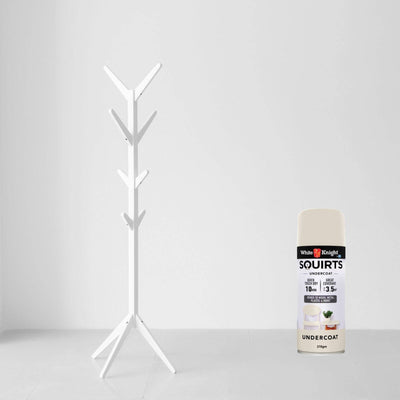 White Knight Squirts Undercoat Spray Paint 310g Solvent Based Durable