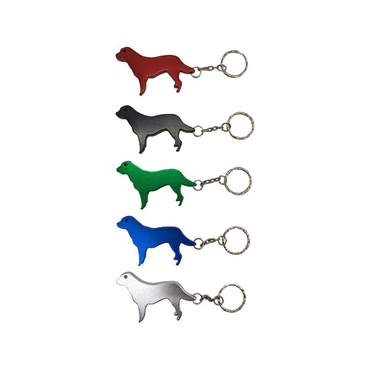 Key Essentials Dog Key Ring - 65mm - Steel - Assorted Colours – view 2