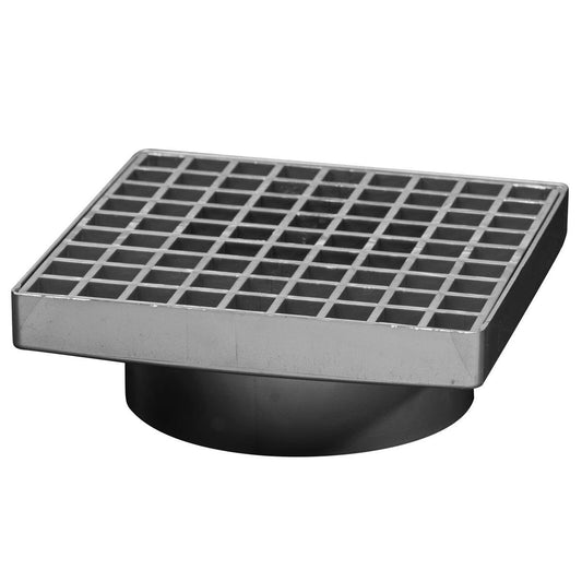 Holman D Square Grate 150mm ABS Plastic Robust Drainage Solution - Auzzistore