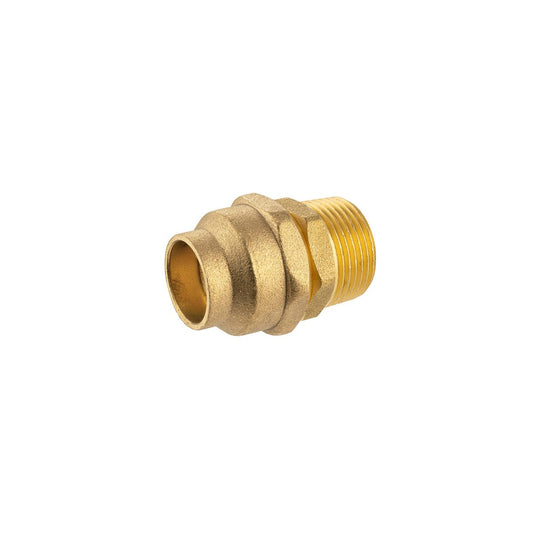 Brasshards Brass Male Flared Compression Union 20fl x 20mi - Lead-Free - Auzzistore