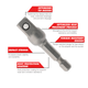 Diablo 3 Piece Socket Adaptor Set - 73mm x 14mm x 124mm - Durable & Impact Resistant