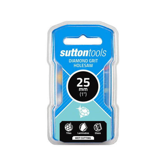 Sutton Tools Diamond Holesaw - 25mm - Steel - Diamond Coated - Auzzistore