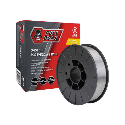 Full Boar Gasless MIG Wire 0.8mm 4.5kg - Low Spatter - Easy Slag Removal – view 2 - Auzzistore