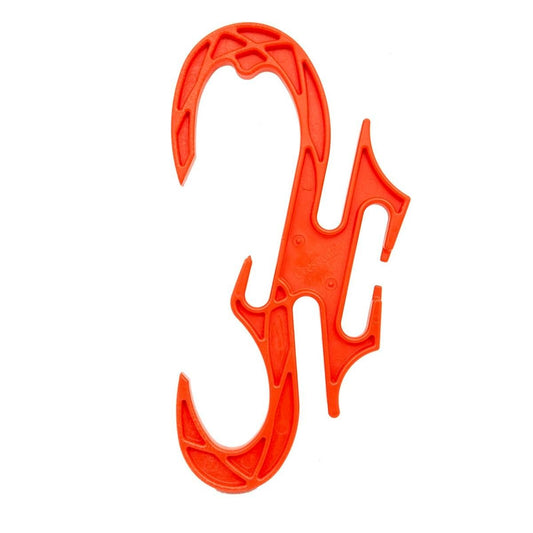 Crescent Plastic Cable Suspension Hanger 230mm Orange Safe Storage