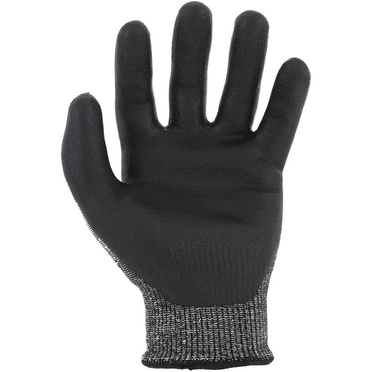 Mechanix Wear Large Speedknit CR5 Gloves - Cut Resistant - Nitrile Coated - Black & Grey - 127mm x 305mm – view 2 - Auzzistore