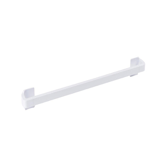 Naleon 60cm Self Adhesive Towel Rail - White - Durable ABS Plastic - Easy Install
