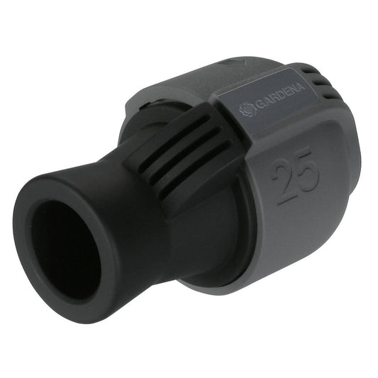 Gardena Pipeline Connector - 25mm x ¾” Female Thread - Durable High-Impact Plastic - Auzzistore