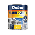 Dulux Weathershield Exterior Paint - Ultra Deep Gloss - 1L - 110mm x 137mm