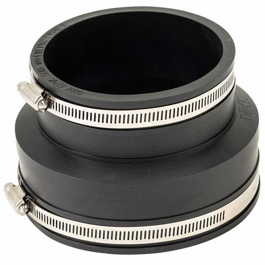 DEKS 100mm EW to PVC Rubber Joiner Adaptor - Flexible EPDM - Durable - Auzzistore