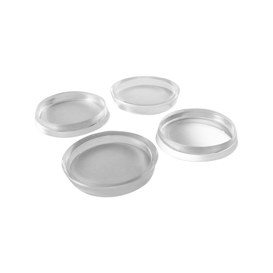 Surface Gard Castor Cups - 48mm - Plastic - For Carpet & Hardwood - 4 Pack - Auzzistore