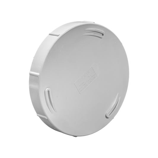 Holman 150mm PVC DWV Threaded Access Cap - Grey - Durable - Easy Fit - Auzzistore