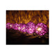 1 Set of 20 LED Cassis Purple 5cm Rattan Cane Ball Battery Powered String Lights Christmas Gift Home Wedding Party Bedroom Decoration Table Centrepiece – view 6