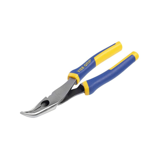 Irwin Vise Grip 200mm Bent Long Nose Pliers - Chromium Nickel Steel - Durable – view 2