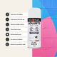 White Knight Squirts 310g White Flat Spray Paint - Solvent Based - Quick Dry - Durable Finish