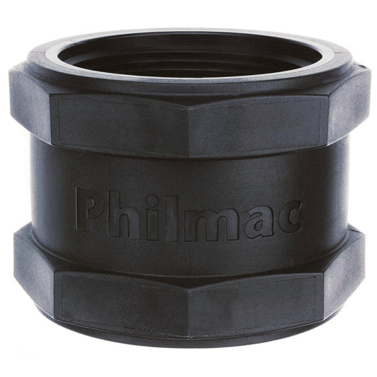 Philmac 2 Bsp Thread Pipe Socket - 2 Inch - Polypropylene - Durable - Auzzistore
