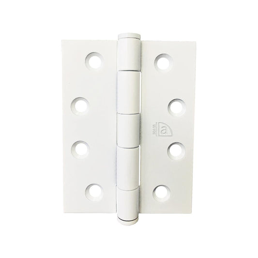 Austyle Removable Hinge - 100mm x 75mm x 2.5mm - Matte White - Stainless Steel - Durable