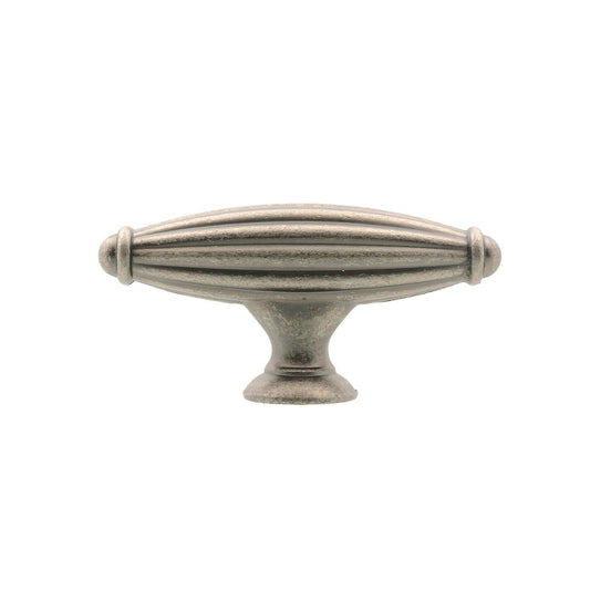 Prestige Pewter Ellipse Knob 66mm Zinc Alloy Traditional Style
