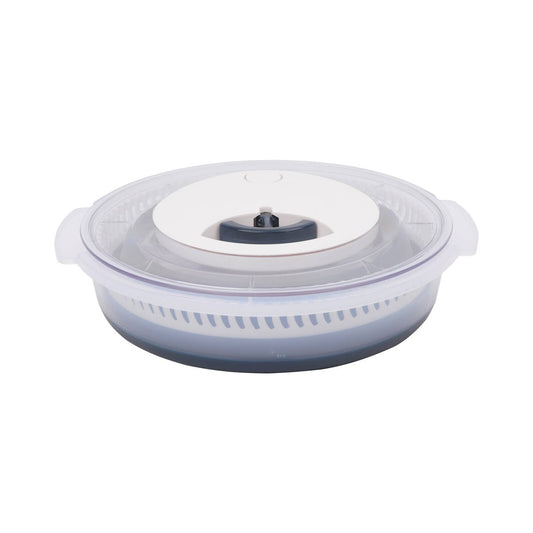 All Set 4.5L Collapsible Salad Spinner and Colander - Lightweight - Durable – view 2