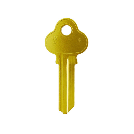Ehi lw4 Gold Blank Key - 55mm x 23mm - Durable Aluminium Titanium Alloy – view 2 - Auzzistore