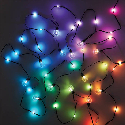 Lytworx Colour Changing Bubble Lights 40 Pack - 7m Length - Bluetooth Control – view 2 - Auzzistore