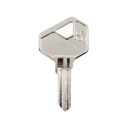 EHI Silver Blank Key - 45mm Nickel Plated Brass - Easy To Carry - Auzzistore