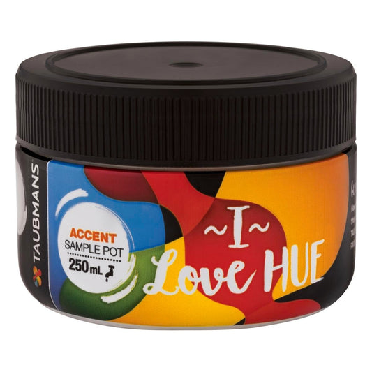 Taubmans Accent Sample Pot 250ml Water-Based Easy Clean Interior