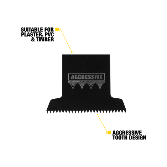 Kango 35mm Aggressive Tooth Plunge Cut Multi Tool Blade - 51mm Cutting Depth - Fast Timber Cuts – view 2 - Auzzistore