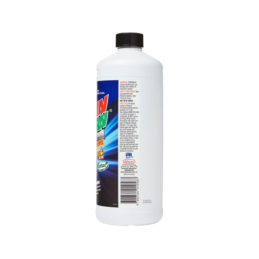 Drain Clean 1L Liquid - Fast Acting Drain Cleaner - HDPE - Clears Blockages