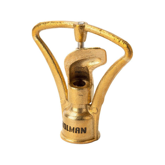 Holman Brass Butterfly Sprinkler - 4-6m - Brass - Full Circle Coverage - Auzzistore
