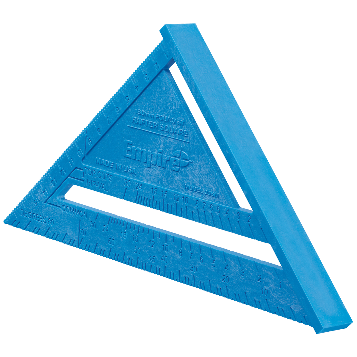 Empire 180mm Metric Polycast Rafter Square - Lightweight - Durable - A ...