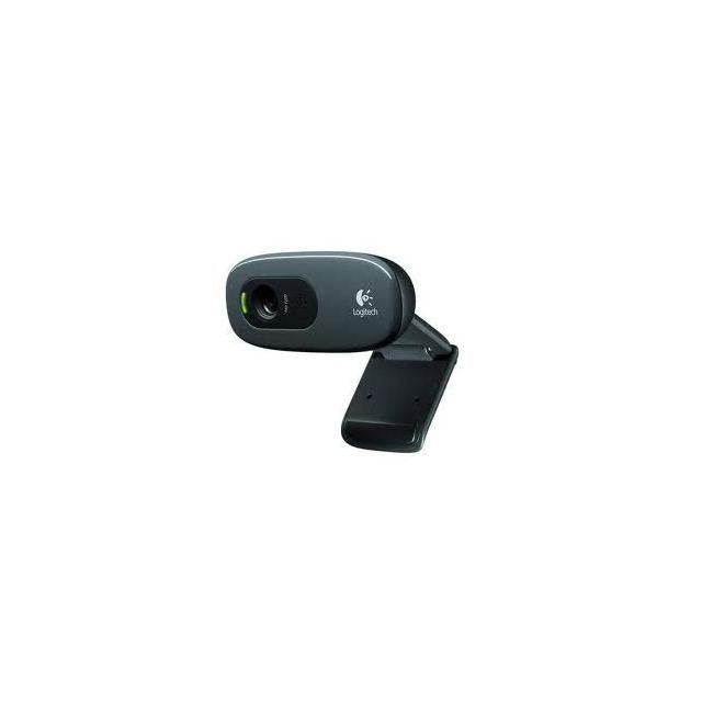 LOGITECH C270 3MP HD Webcam 720p/30fps, Widescreen Video Calling, Light Correc